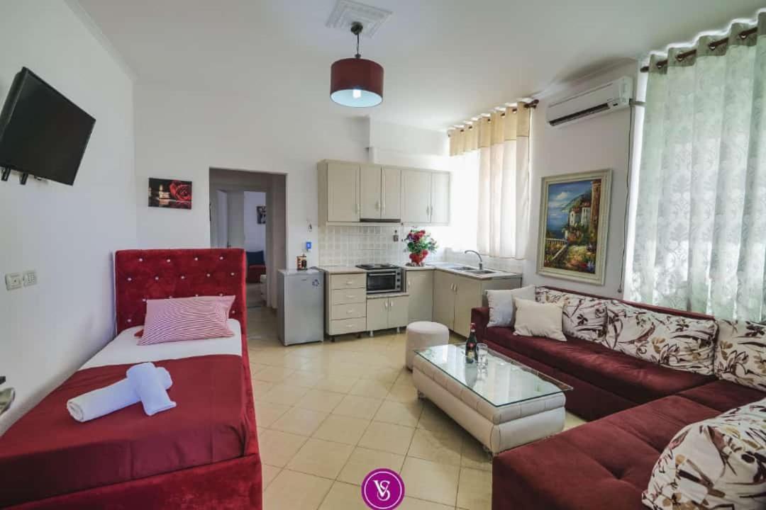 Appartement Vila Stupende à Saranda Chambre photo