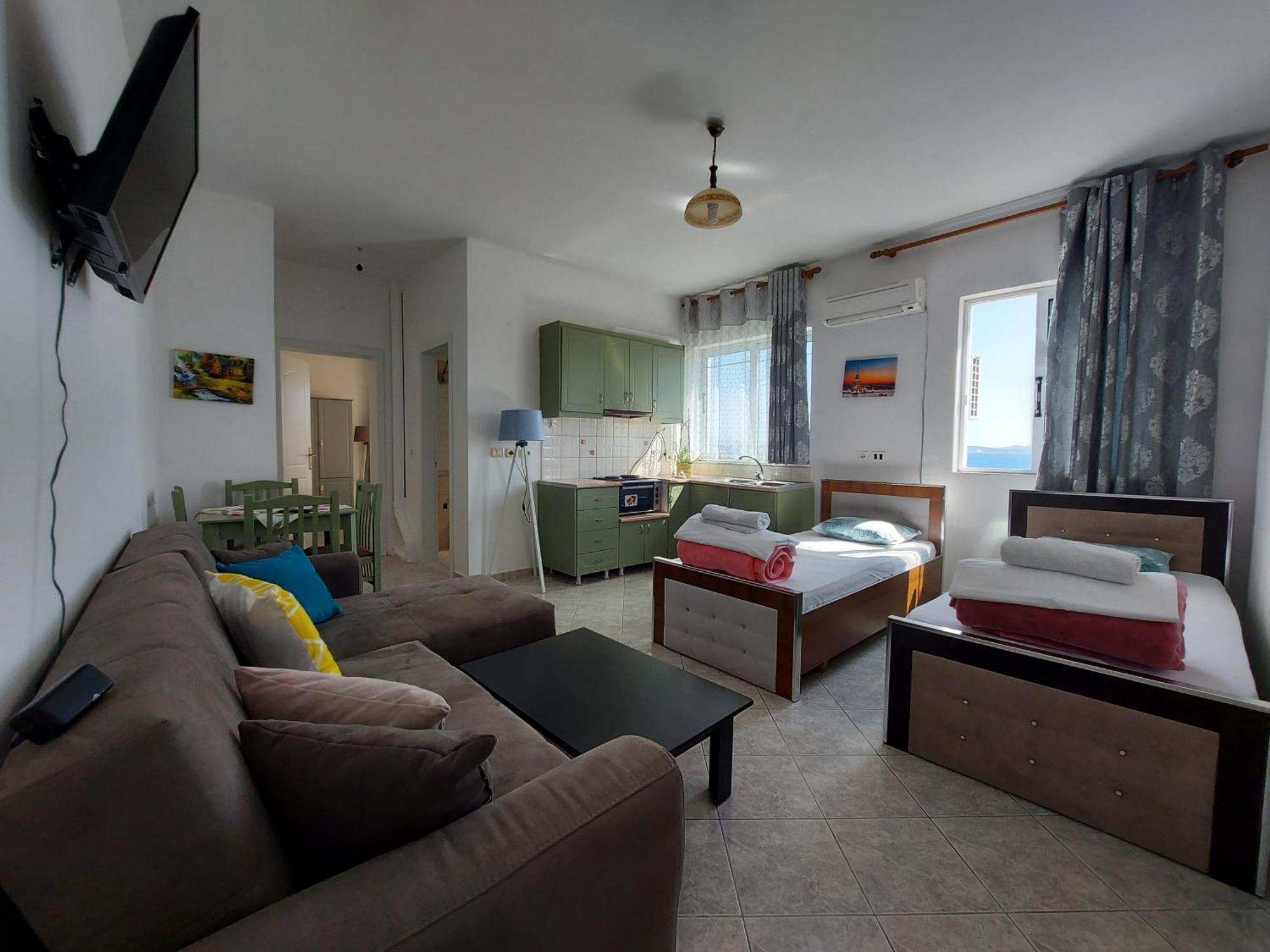 Appartement Vila Stupende à Saranda Chambre photo